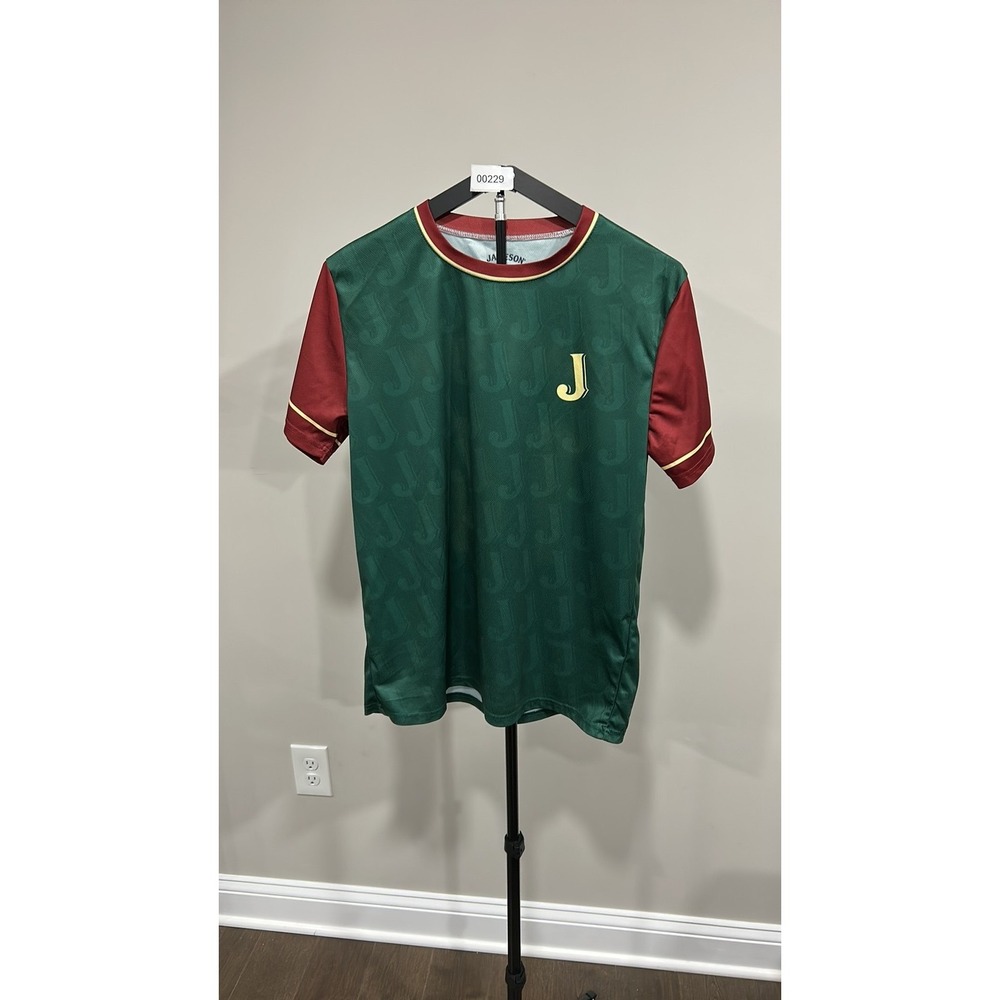 Jameson Irish Whiskey Promo Jersey Forest Green Burgundy XL Soccer Style